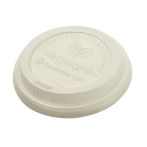 Couvercle Compostable pour Gobelets 34 cl et 45,5 cl x