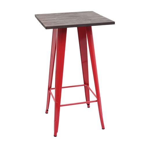 Mendler Rouge Table Haute D'appoint - Image 3