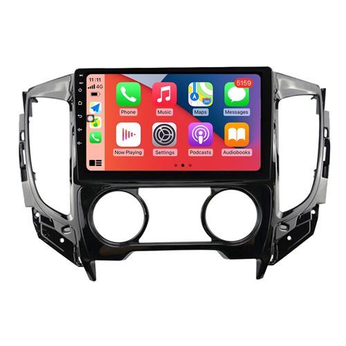 Autoradio Multimédia RoverOne Android GPS CarPlay Android Auto DSP pour Mitsubishi L200 2015-2019