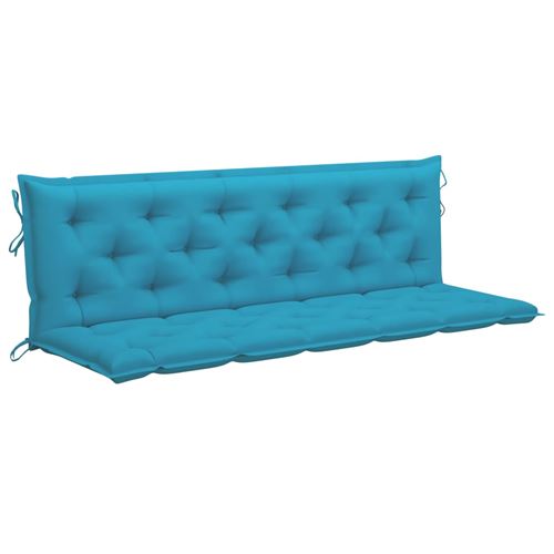 Coussin de balancelle 180cm Tissu Bleu