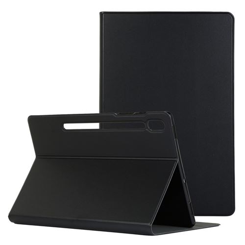 Non Communiqué Noir Etui En Pu Antichoc Avec Support Pour Votre Lenovo Tab P12 Pro