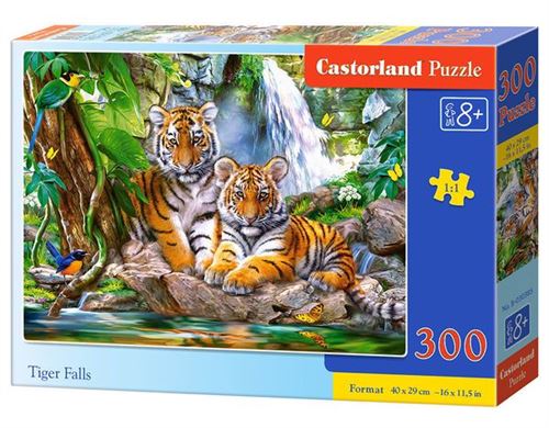 Tiger Falls, Puzzle 300 Teile - Castorland