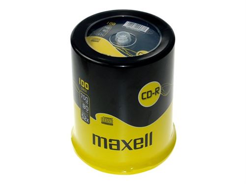 Maxell - 100 x CD-R - 700 Mo (80 min) 52x - spindle