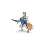 Figurine Roi Arthur bleu Papo