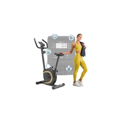 Hop-Sport Vélo d’appartement HS-015H Vox, Roue d’inertie de 5 kg,