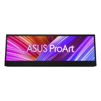 ASUS ProArt PA147CDV - Écran LED - 14" - écran tactile - 1920 x 550 Full HD @ 60 Hz - IPS - 400 cd/m2 - 1200:1 - 5 ms - HDMI, 2xUSB-C - haut-parleurs - noir