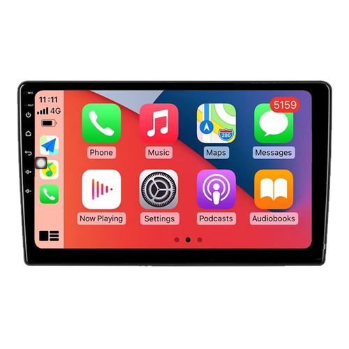 Autoradio RoverOne GPS Bluetooth CarPlay Android Auto 2Go RAM 32Go ROM pour Ford Transit 350 2020 - 2021