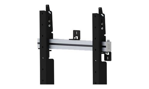 SMS Multi Display Wall Portrait - Kit de montage (support mural) - pour Écran LCD - noir, aluminium - Taille d'écran : 46-70 - montable sur mur