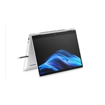 HP EliteBook 8 Flip G1i Notebook AI - Conception inclinable - Intel Core Ultra 7 - 255U / jusqu'à 5.2 GHz - Win 11 Pro - Intel Graphics - 32 Go RAM - 512 Go SSD NVMe - 13.3" IPS écran tactile 1920 x 1200 - Wi-Fi 7, Bluetooth - argent glacé - clavier :