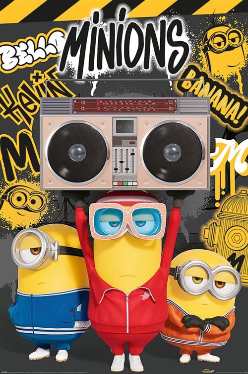 Affiche - Pyramid - Minions: The Rise Of Gru - Gru'S Crew - 61x91,5cm