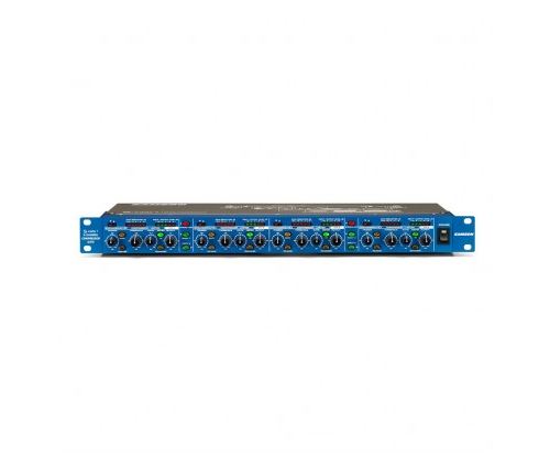 Samson S-COM 4 - Compresseur/limiter + expandeur/gate + enhanceur - 4 canaux - rack 1U
