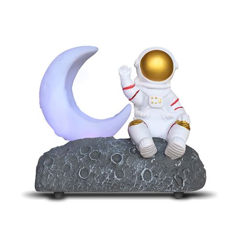 enceinte bluetooth Y-589 clair de lune astronaute or