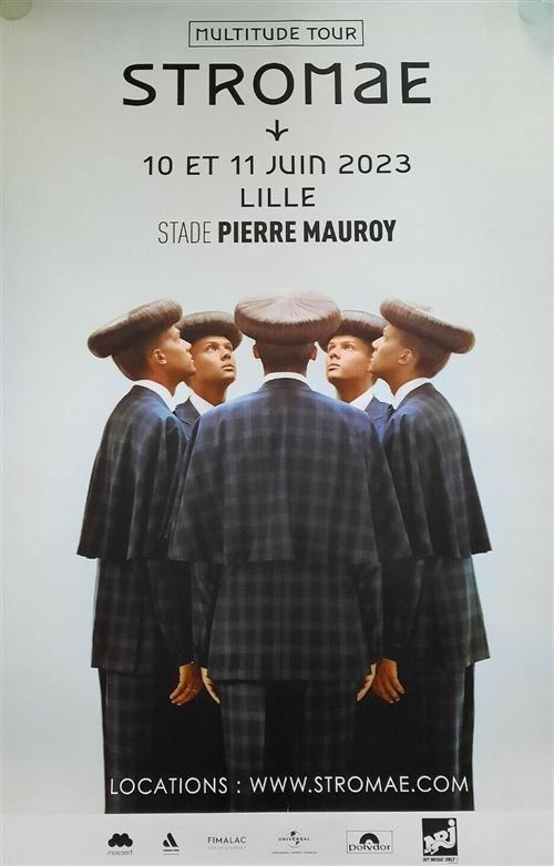 Affiche - Stromae - Multitude Tour - 120x170cm