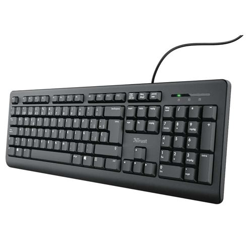 Trust TK-150 - Clavier - USB - AZERTY - Français