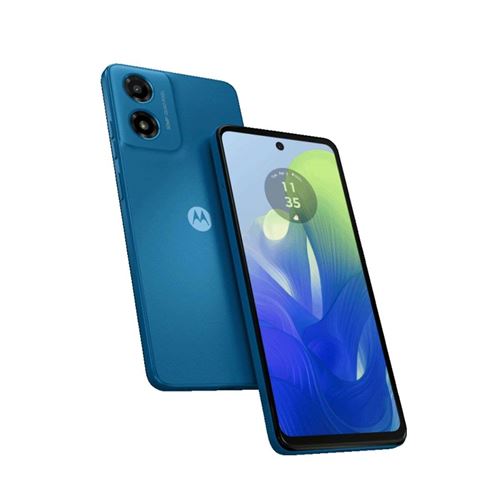 Smartphone Motorola Moto G04s bleu 6.56 RAM 8 Go stockage 8 Go