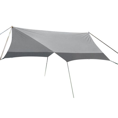 Camp Gear Bâche de tente Basic Gris 2,4-4 m 4471561