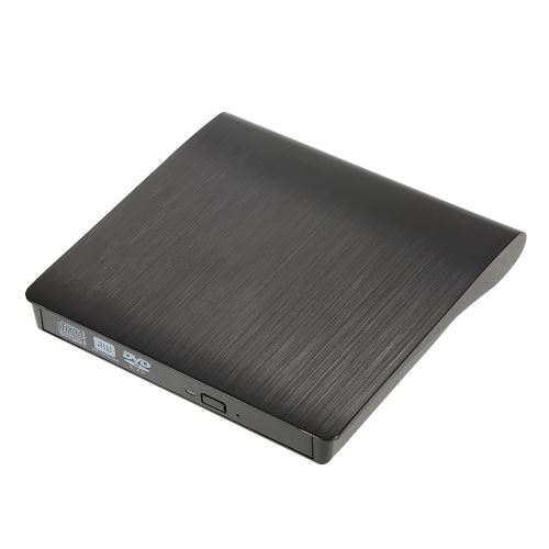 Ultra Slim Portable USB 3.0 DVD-RW externe lecteur de DVD lecteur DVD graveur écrivain pour Linux Windows Mac OS