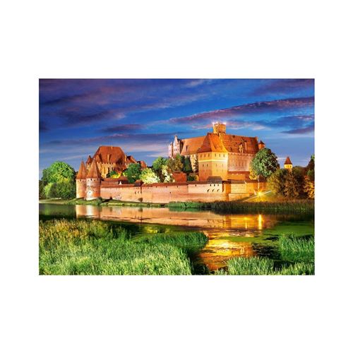 Puzzle Castorland - Château de Malbork Pologne, 1000 pièces