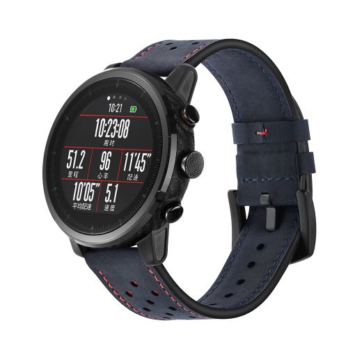 Cuir montre bracelet pour sangles Bracelet Amazfit Stratos montre Smart Watch 2 2S NY Montre Top Prix fnac