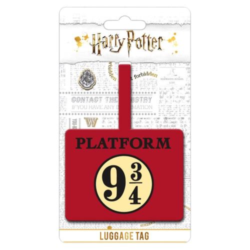 Étiquette de bagage plate-forme 9 3/4 de Harry Potter