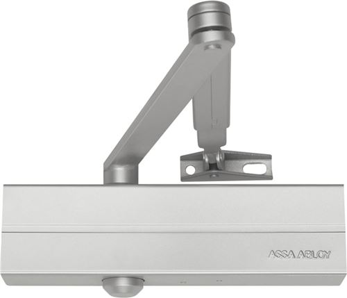 Ferme Porte DC140 ASSA ABLOY à bras compas multiforce 2-3-4-5, Argent
