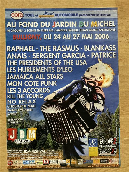 JDM Festival - 2ème édition 2006 - 30x40cm - Affiche État correct - N/A reconditionné disponible sur Fnac