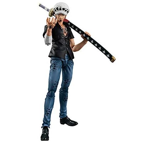 Variable Action Heroes One Piece Trafalgar Law Ver.2 Approx. 180mm Pvc Painted Fine Art Figure