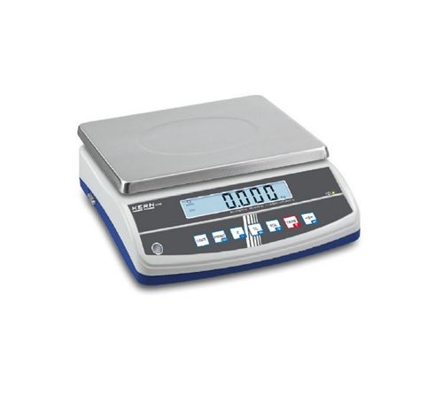 Kern - Balance de table avec déclaration d'approbation à plage double portée max. 3 / 6 kg - GAB6K1DNM