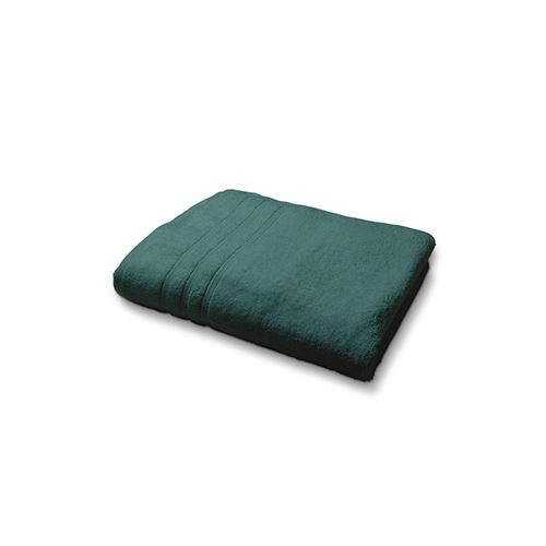 TODAY Drap de bain - 100% coton 500 g/m²- 70 x 130 cm - Vert émeraude