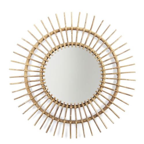 Childhome miroir en rotin 90 cm