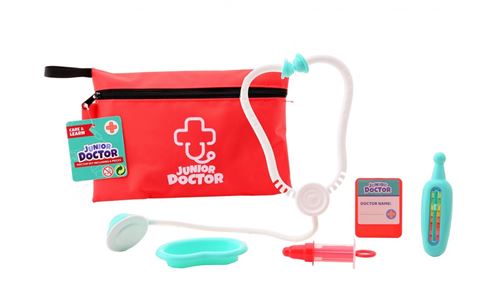 Johntoy jeu Doctordans un sac de rangement junior 6-pièces