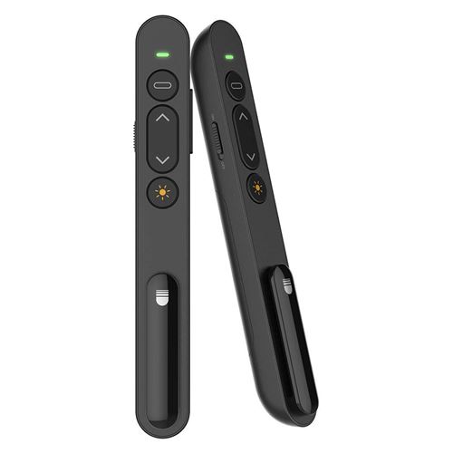 Non Communiqué Noir Présentation Sans Fil, Présentation Powerpoint Clicker Sans Fil Office Powerpoint Télécommande Pointeur Pen