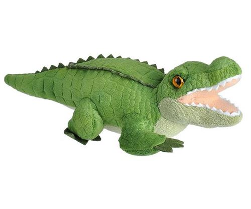 Wild Republic Vert Peluche Alligator 20 Cm