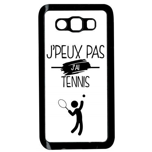Coque samsung galaxy e7 j peux pas j ai tennis 1