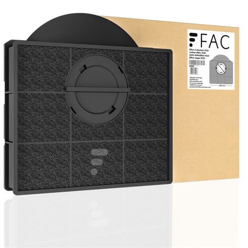 Fc23 - filtre à charbon compatible hotte elica mod. 303, cod. F00189/s