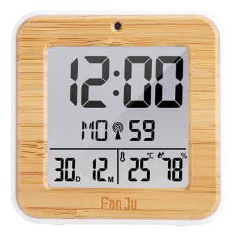 Hygromètre Numérique Tiardey - Thermomètre Pièce Avec Horloge Et Rétroéclairage
