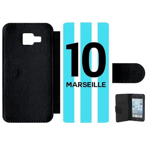 Etui À Rabat Samsung Galaxy A3 (2016) Equipe Maillot Marseille