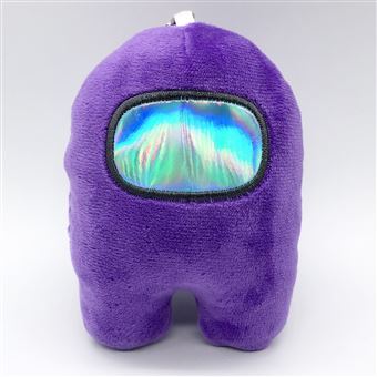 Peluche Among Us Astronaute Merch Crewmate Jouet 10cm Violet W8