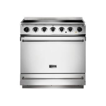 Falcon 900S - Cuisinière - pose libre - largeur : 90 cm - profondeur : 61 cm - hauteur : 91.2 cm - classe A - blanc neige