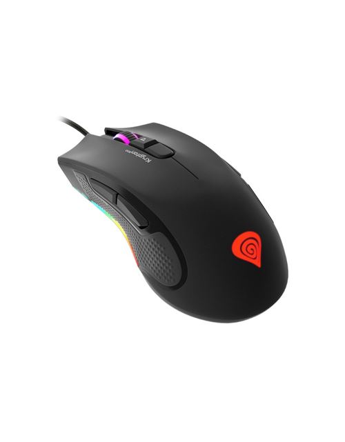 Natec Genesis Krypton 800 - Souris - Optique - 10 Boutons - Filaire - Usb