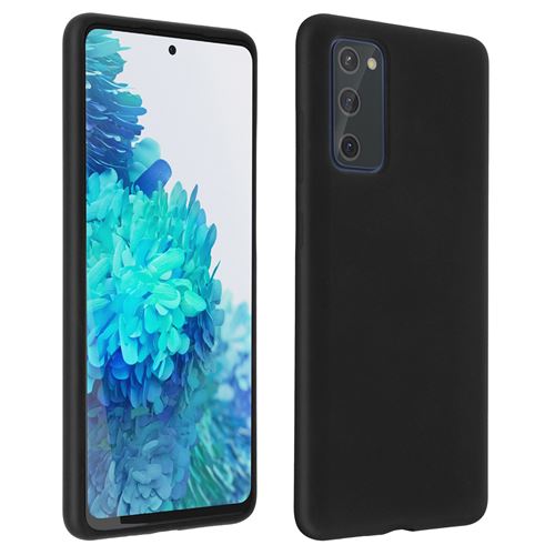 Coque Pour Samsung Galaxy S20 FE Silicone Souple Soft Touch Finition Mate Bigben Noir