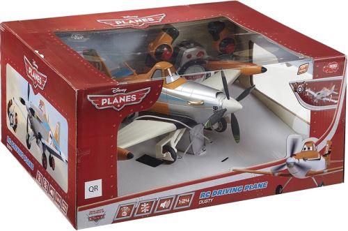 Avion dusty radiocommandee 1.24 rc disney planes - dickie - voiture - rc driving
