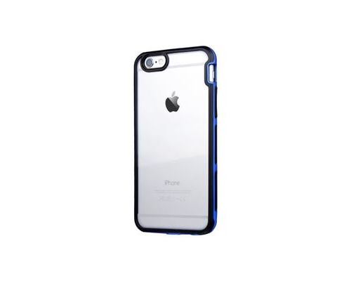 ITSKINS Venum Reloaded - Achterzijde behuizing voor mobiele telefoon - polycarbonaat, thermoplastic polyurethaan (TPU) - zwart, blauw - voor Apple iPhone 6