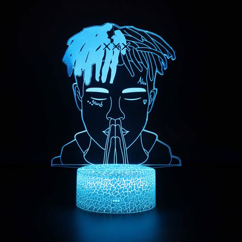 Stack - Lampe Veilleuse Enfant 3D - Tactile - Avec Télécommande - 7 Couleurs - Image 2