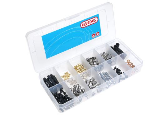 Elvedes boîte assortiment Hydro Box Hydro Flexible 200 pcs
