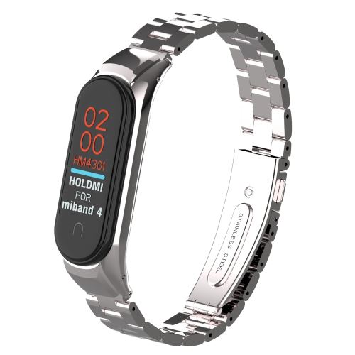 Générique Argent Bracelet Pour Xiaomi Mi Smart Band 4 - Image 3