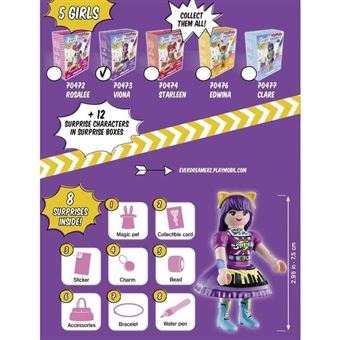 Playmobil Everdreamerz 70473 Viona Le Monde de la BD