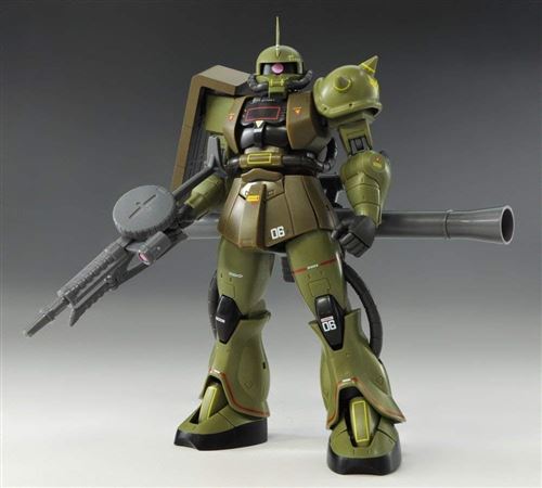 Bandai - Figurine The Robot Spirit - Tamashii Nations World Tour Exclusives Side MS Ms-06 Zaku II Mass Production Model Ver. ANIME - 4549660161592