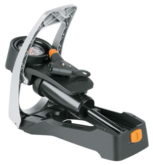 SKS pompe Airstepà pied avec manomètre 7 Bar noir
