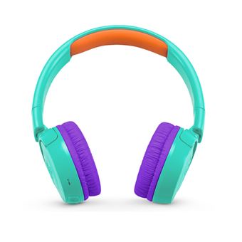JBL JR300BT casque micro sans fil Bluetooth pour enfant Vert Casque audio Achat prix fnac